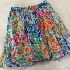 Rafferty • Floral Pleated‎ Skirt